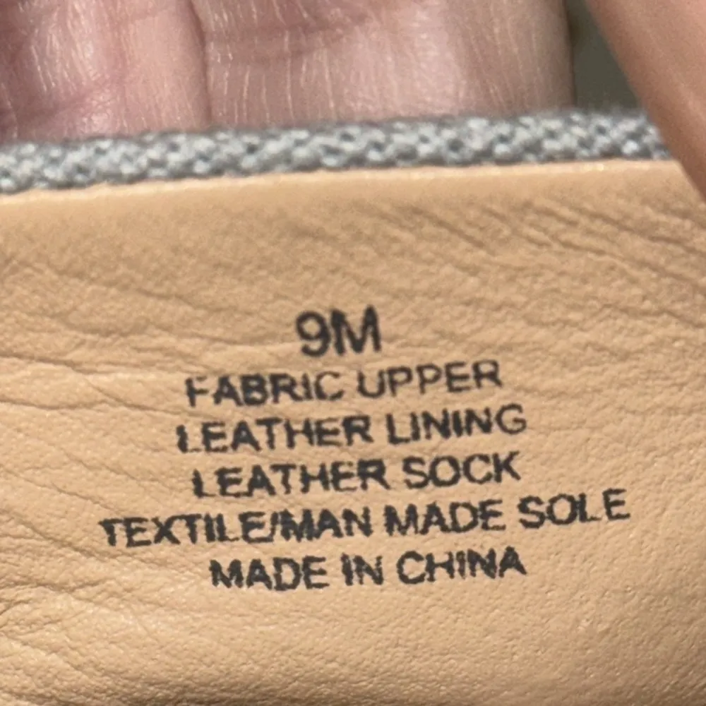 Antonio Melani Espadrille Jute & Canvas Wedges w Lace Up Detail Blue Women’s 9 - Image 14