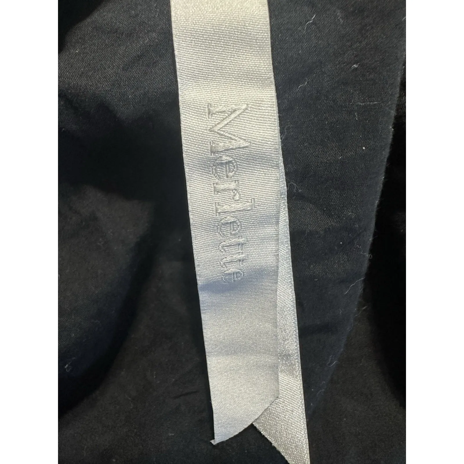 Merlette Ordesa‎ Broderie Anglaise Cotton Silk Maxi Dress Black EUC Size S - Image 10