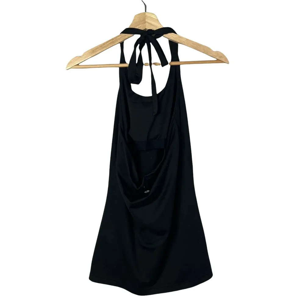 Manduka Black Tie Back Halter Athletic Tank Top M - Image 51