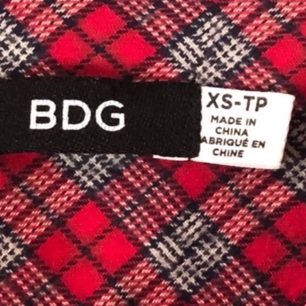 Urban‎ Outfitters Bdg Flannel Louie Lace Trim Shirt - Image 13