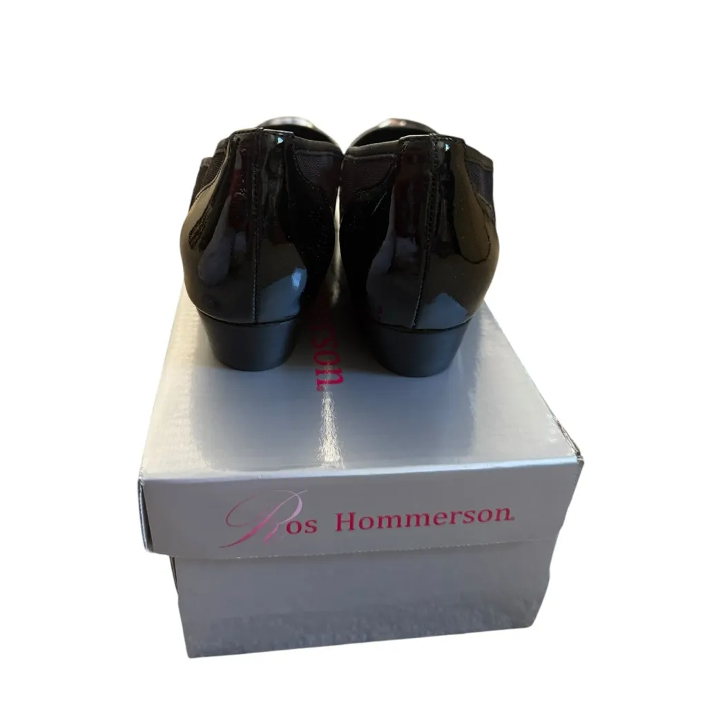 Ros Hommerson Toostie Glossy Black Shoes Womens Size 8N - Image 4