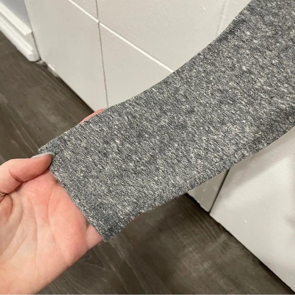 SO Heathered Grey Long Sleeve Shirt - Image 3