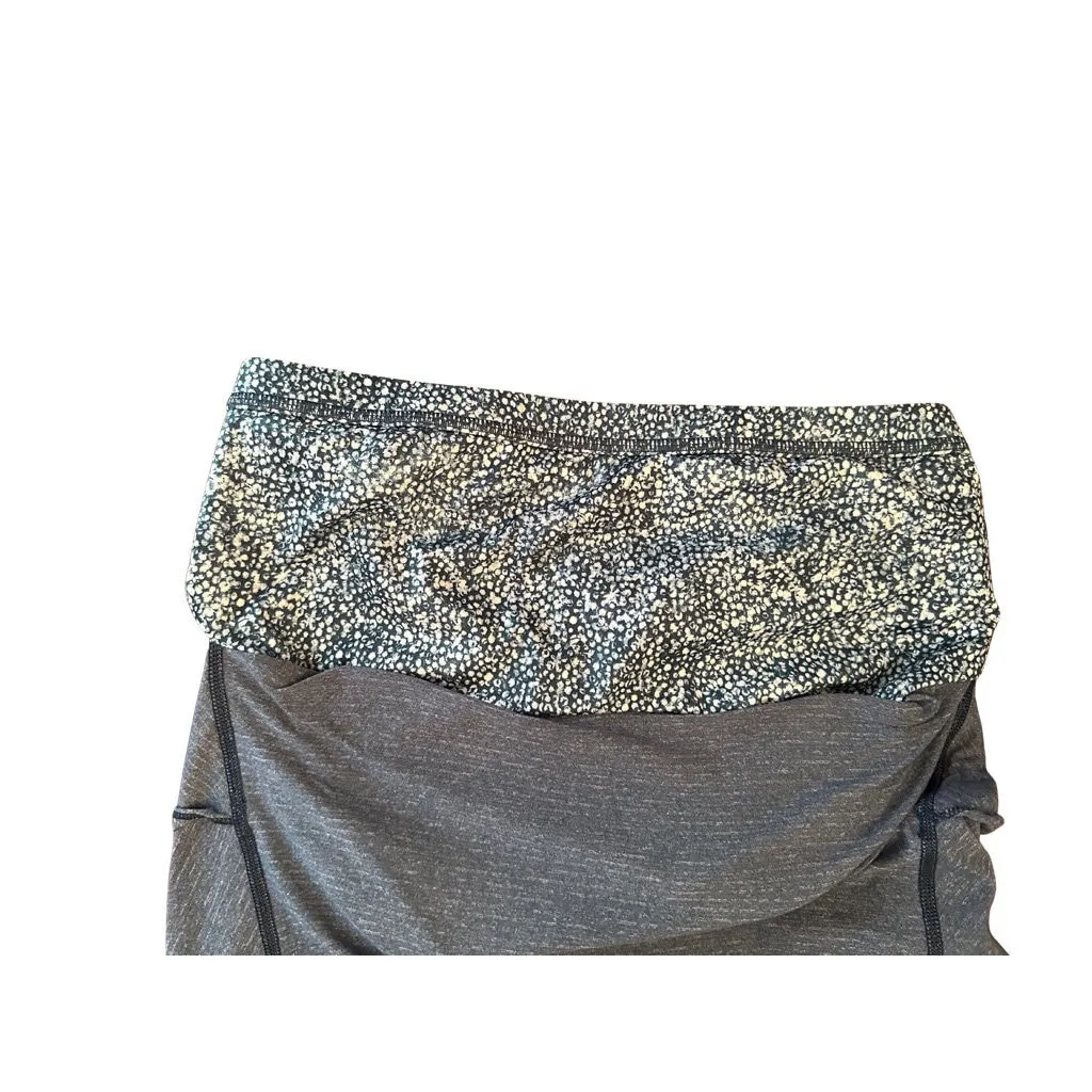 Lululemon Size 10 Wild Tank Top 2 in 1 Shelf Bra Strappy Low Back - Image 11