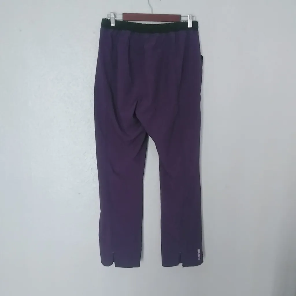 ScrubStar M Stretch Scrub Pants in Purple Black - Image 7