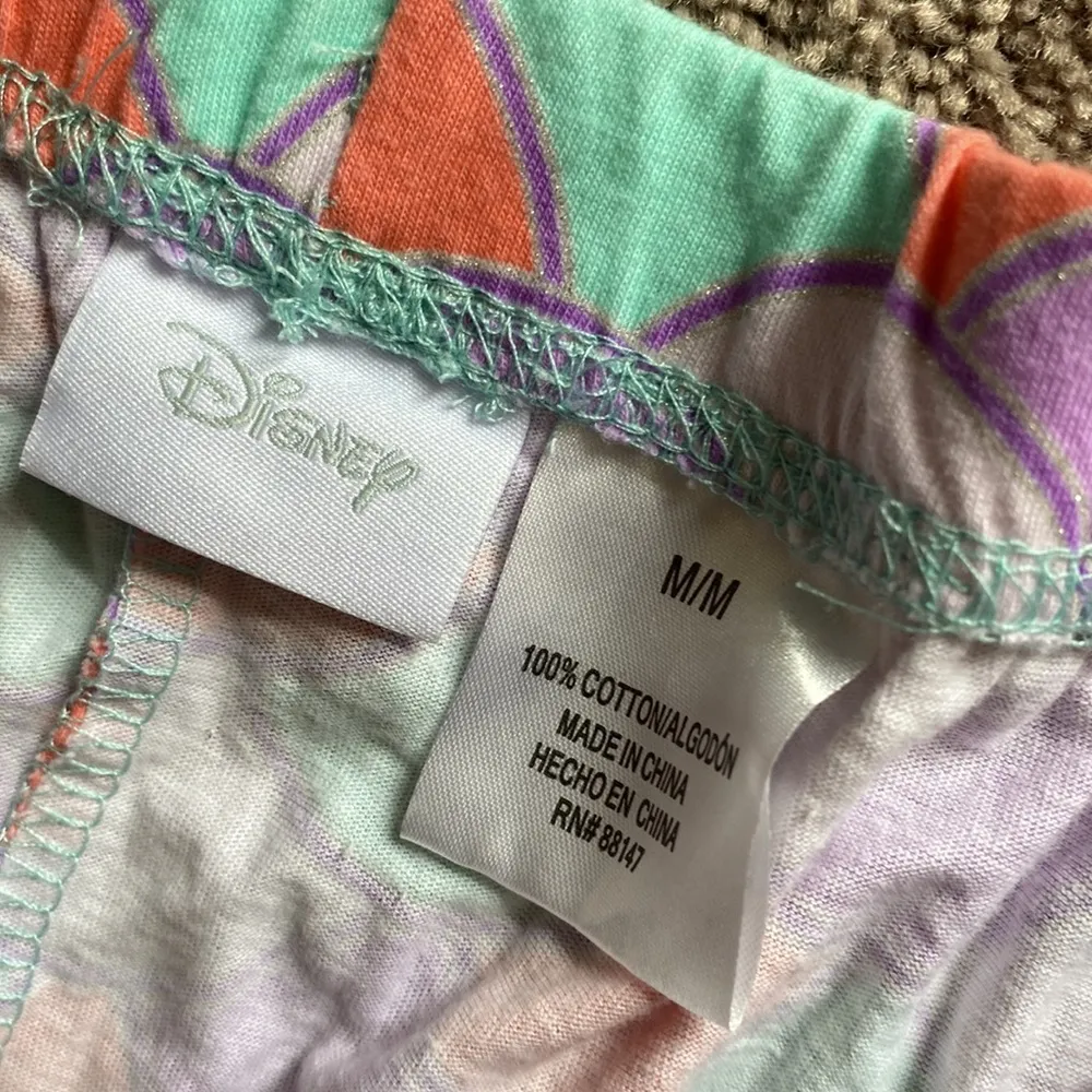 Disney Mermaid Dreams Pajama Set SIZE M - Image 6