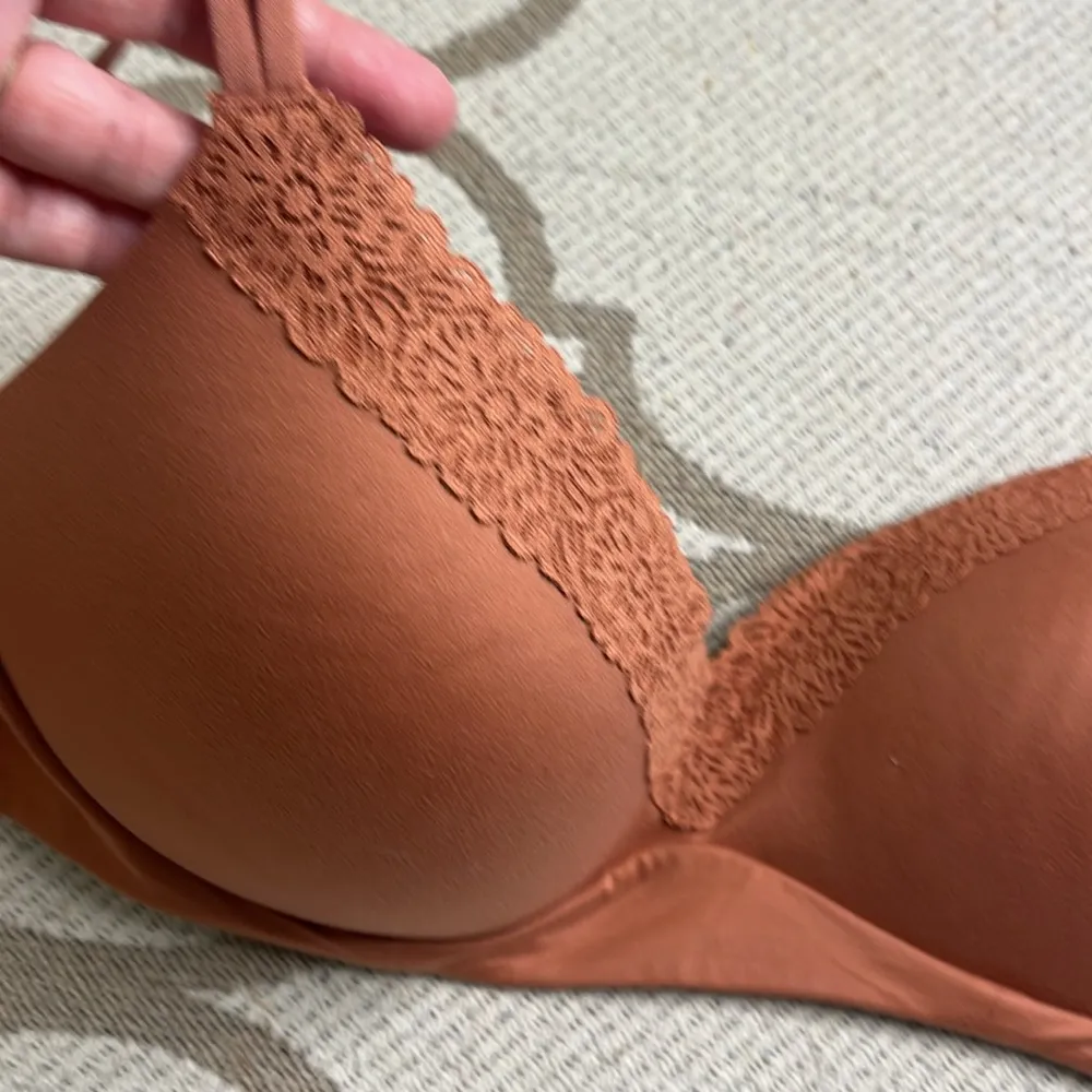Aerie Real Sunnie Wireless Terracotta Bra size 38C - Image 4