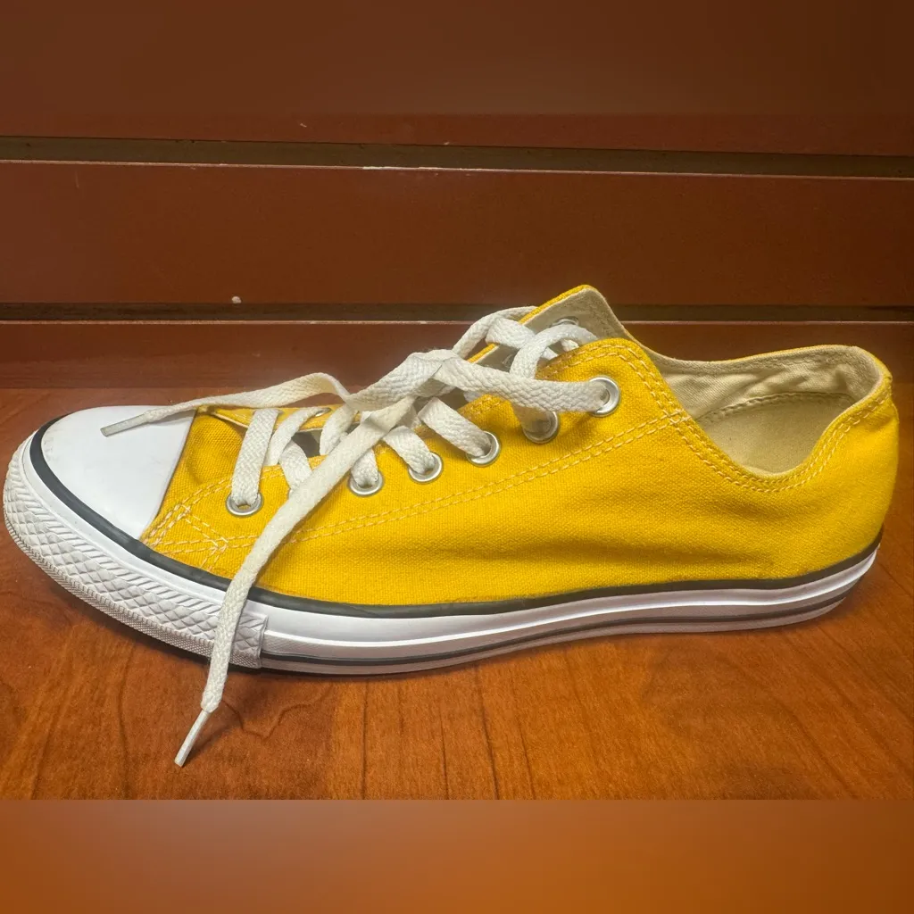Converse All Star Yellow Sneakers - Image 5