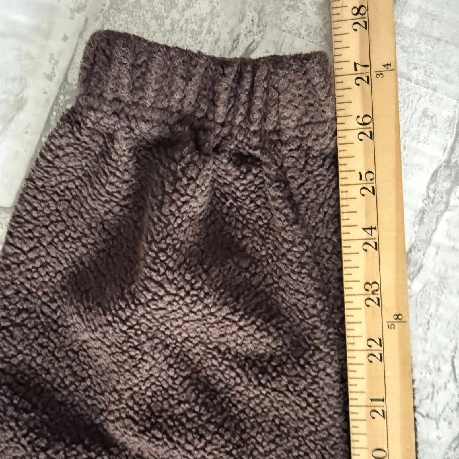 Adidas Crop Full Zip Dark Brown Hoodie Jogger Set Reversed Terry Lounge Fit Sz S - Image 9