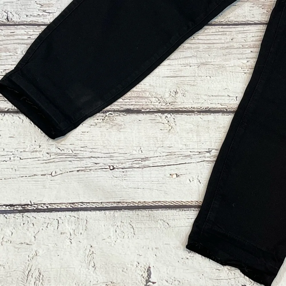 TORRID Jeggings Cropped w Let Down Hem Black-14 - Image 2