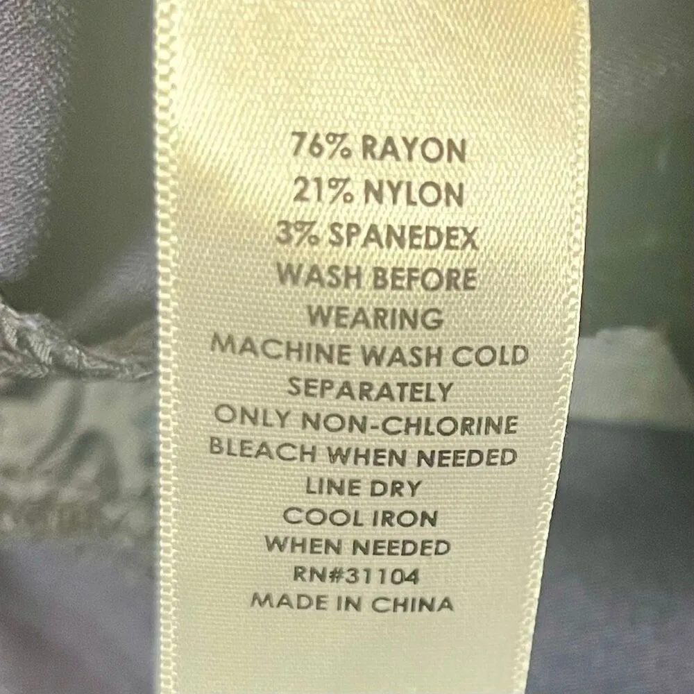 Kim Rogers Petite Navy Blue Pull-On Pants 16P - Image 5