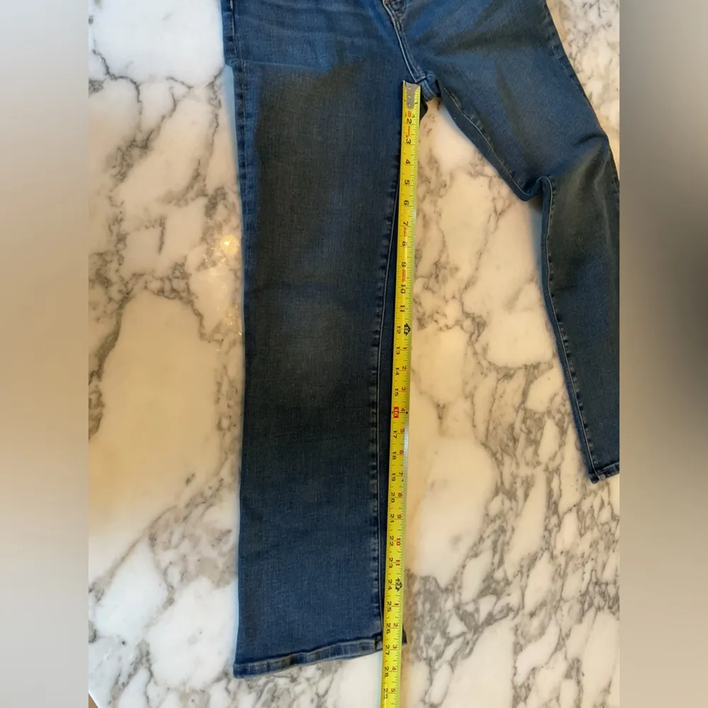 NWOT Madewell Mid Rise Kick Out Crop Jeans 27 missing one front belt loop - Image 12