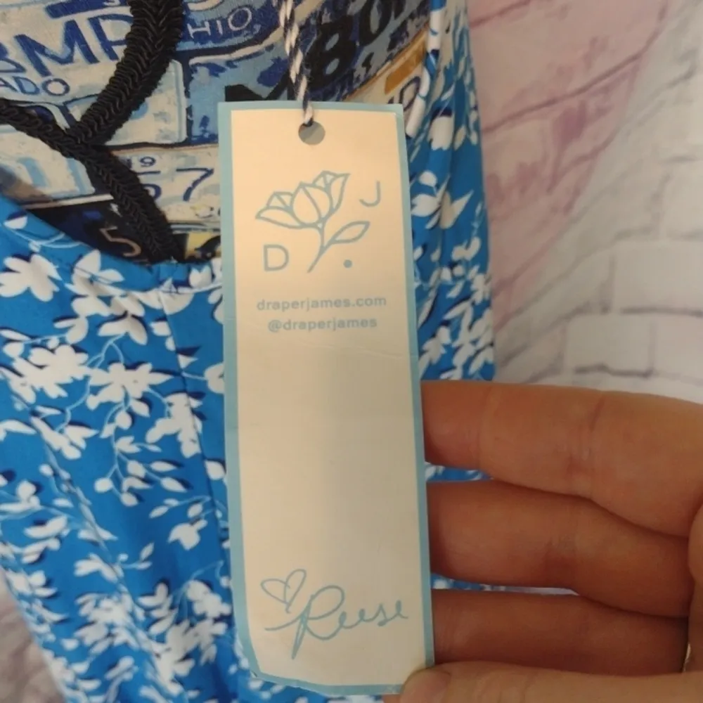 Draper James  Reese ruffle nightie dress size small - Image 4