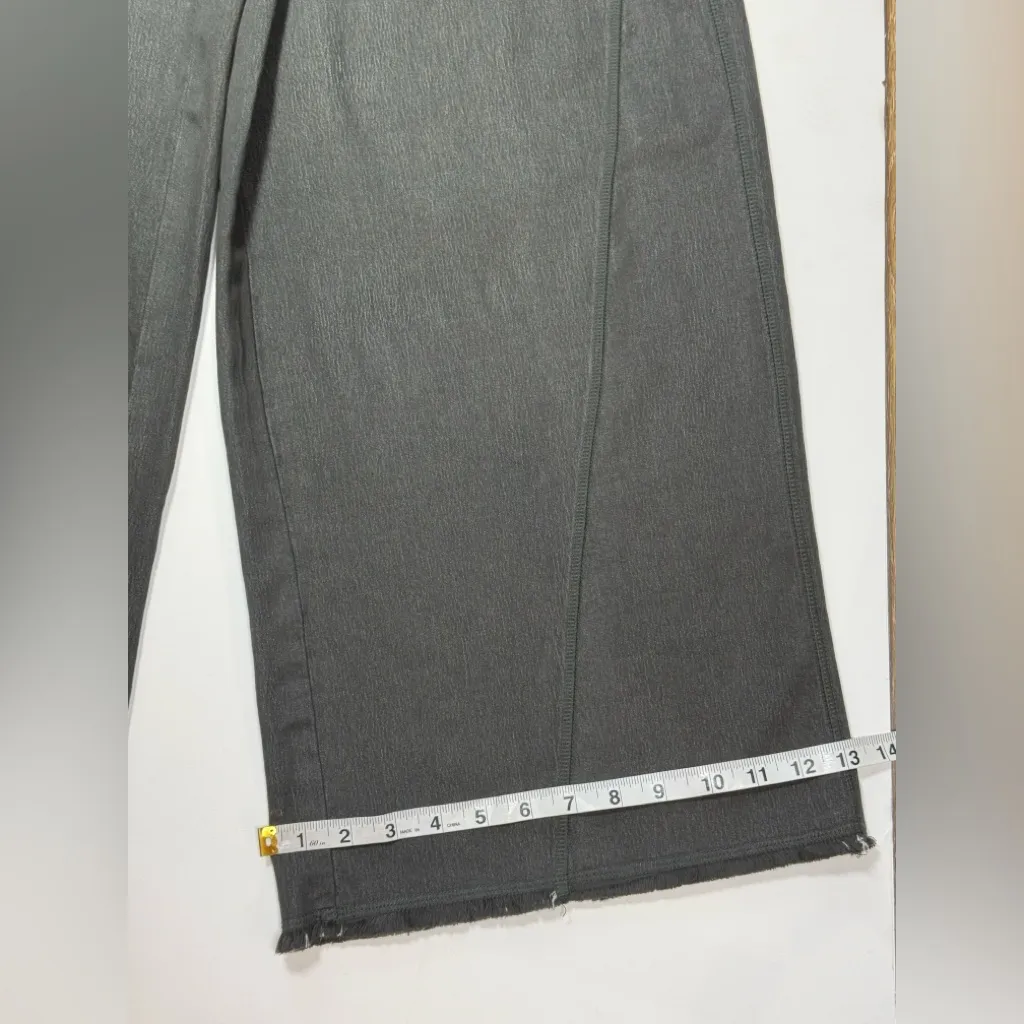 Aerie Charcoal Wide-Leg Pants 🩶 - Image 4