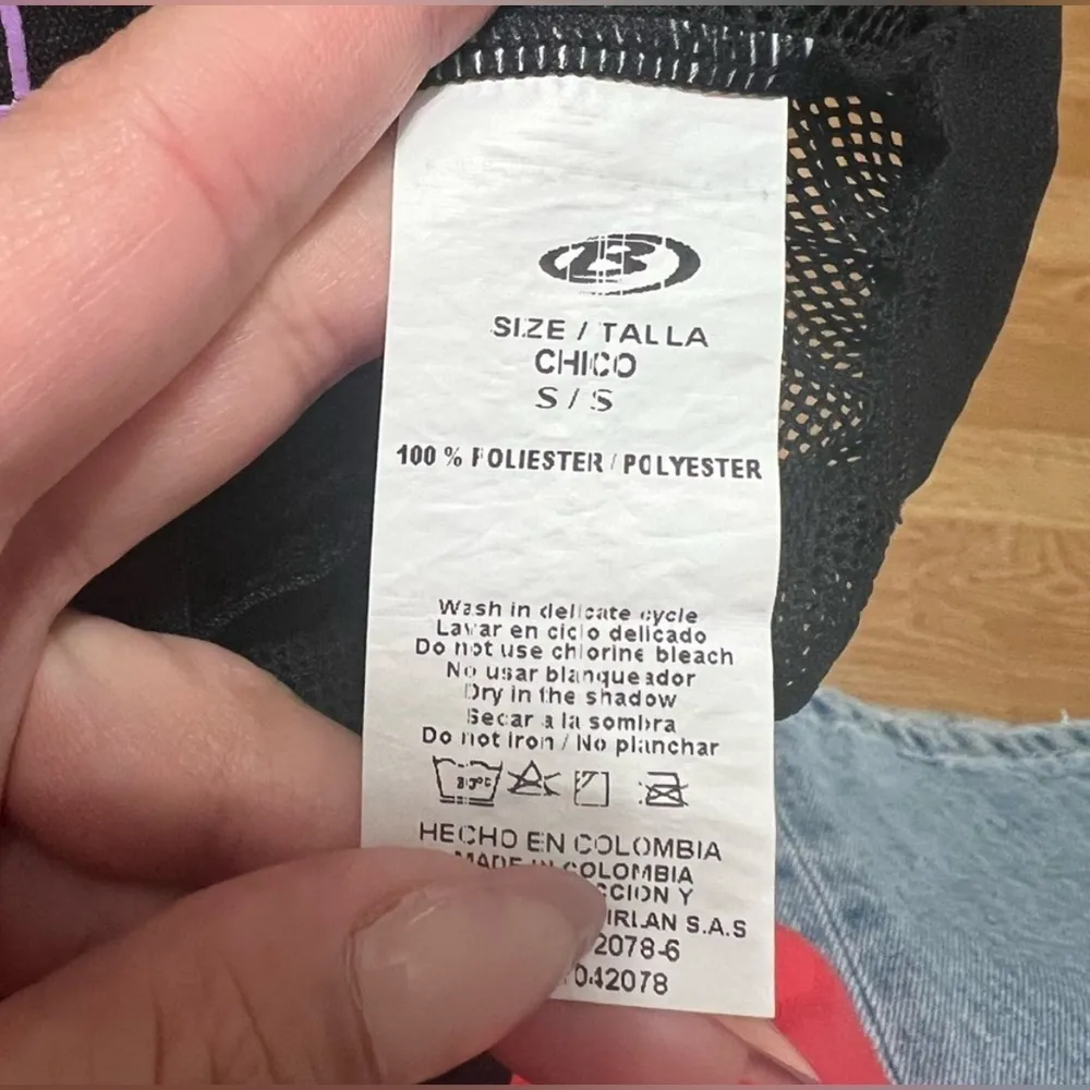 Babalú long sleeve cropped jacket (Size S) Black - Image 8