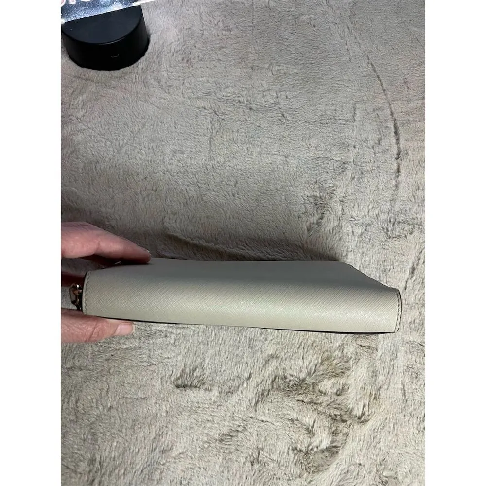 Kate Spade Women's Leila Zip-Around Wallet Multicolor Polka Dot Bow - Image 10