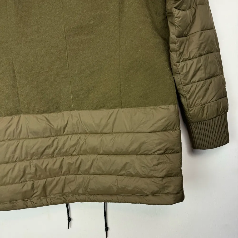 Columbia Boundary Bay Hybrid Jacket Sz Medium Womens Army Olive Green - Image 14