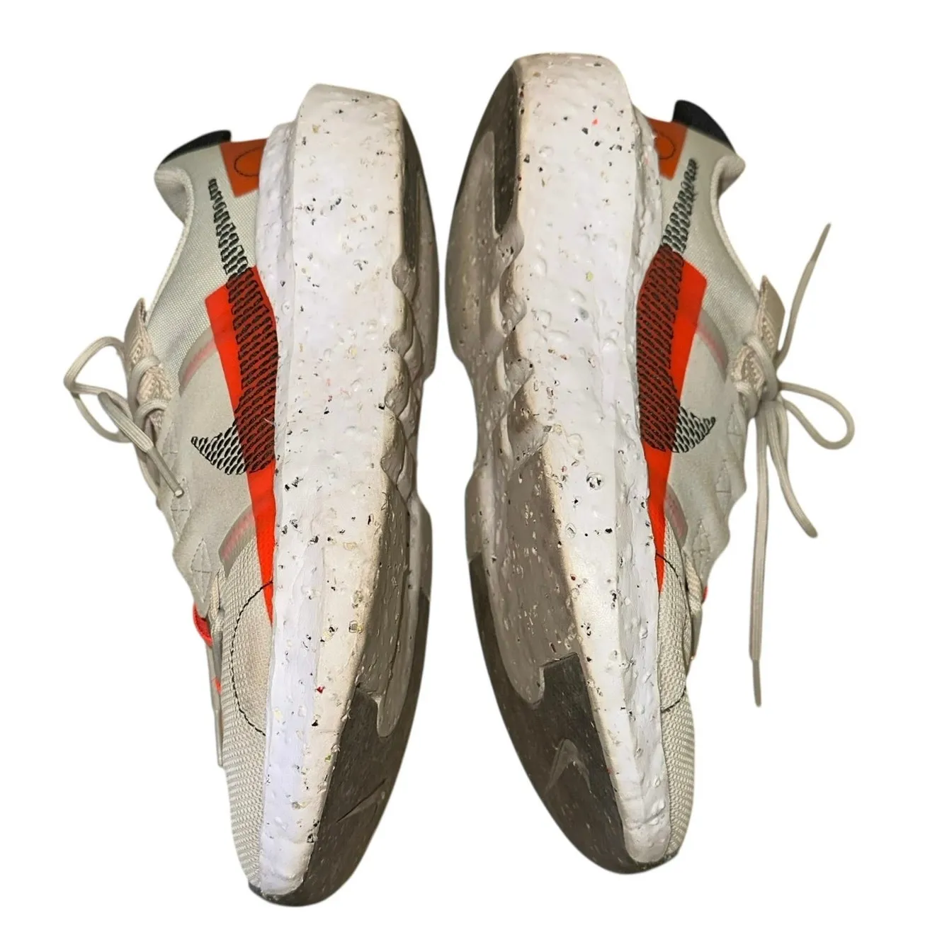 Nike Crater Impact Light Bone Crimson Sneakers Size 9.5 - Image 7