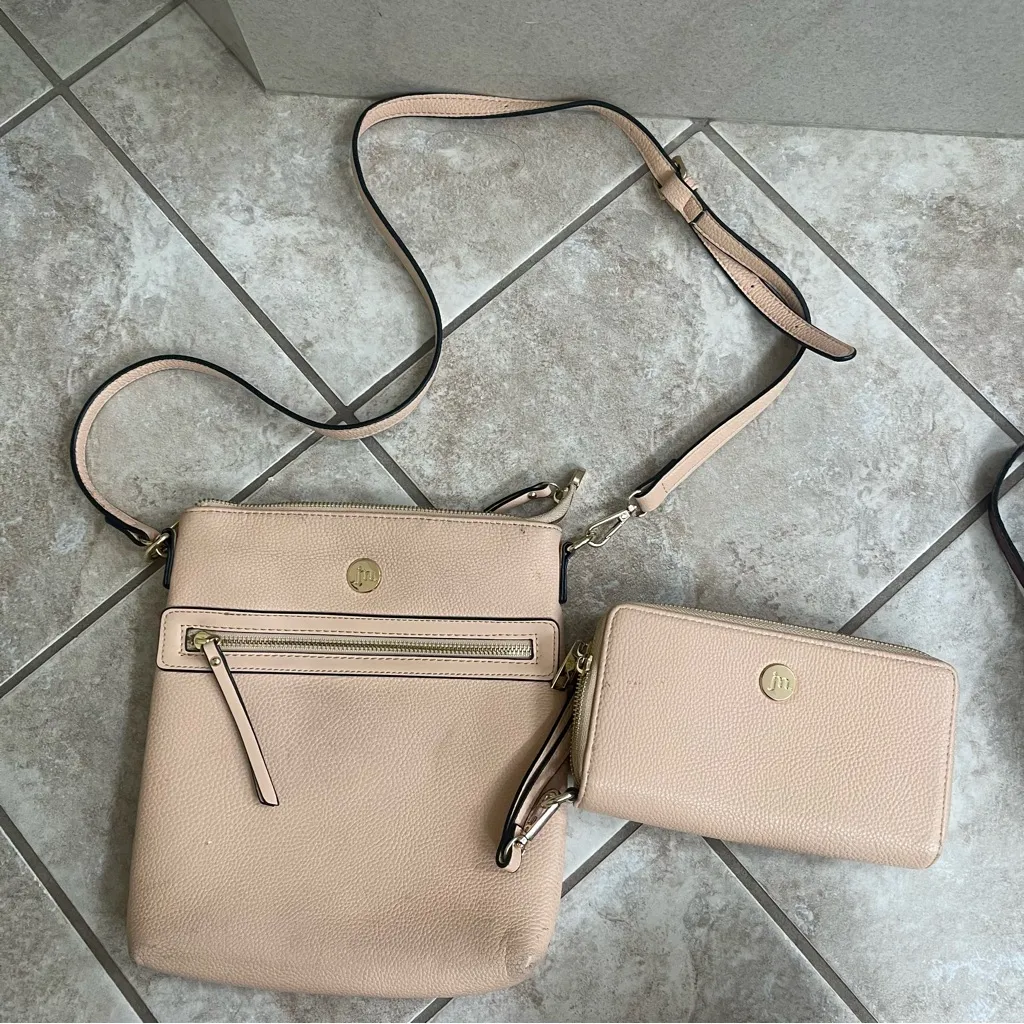 Jessica Moore JM Peachy Venture Crossbody‎ Purse & Wallet Pre Owned Crossbody - Image 16