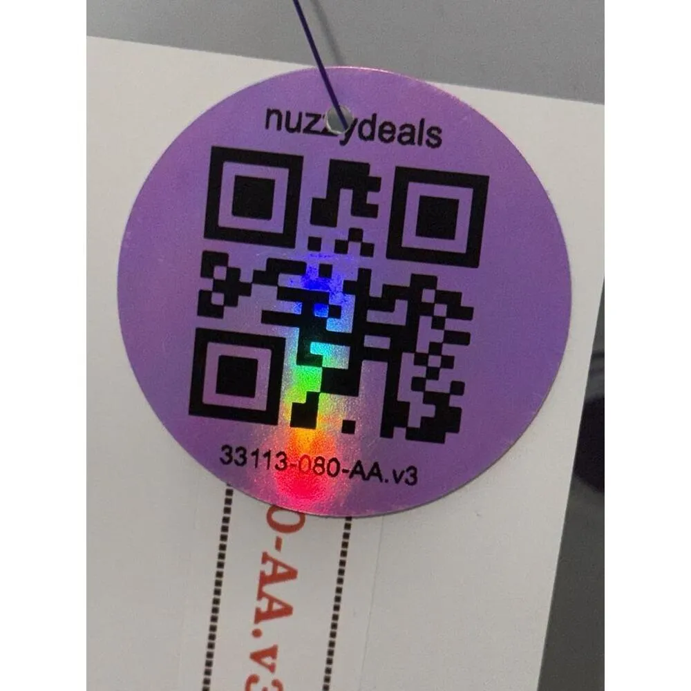 NEW Abercrombie & Fitch Black Ribbed Knit Long Sleeve Crewneck Sweater Size S - Image 6