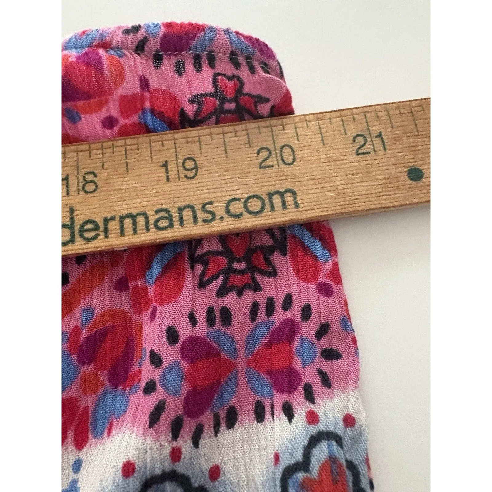 Patrons Of Peace Sleeveless Dress M Pink Floral Lace Tank Boho Festival Gauze - Image 9