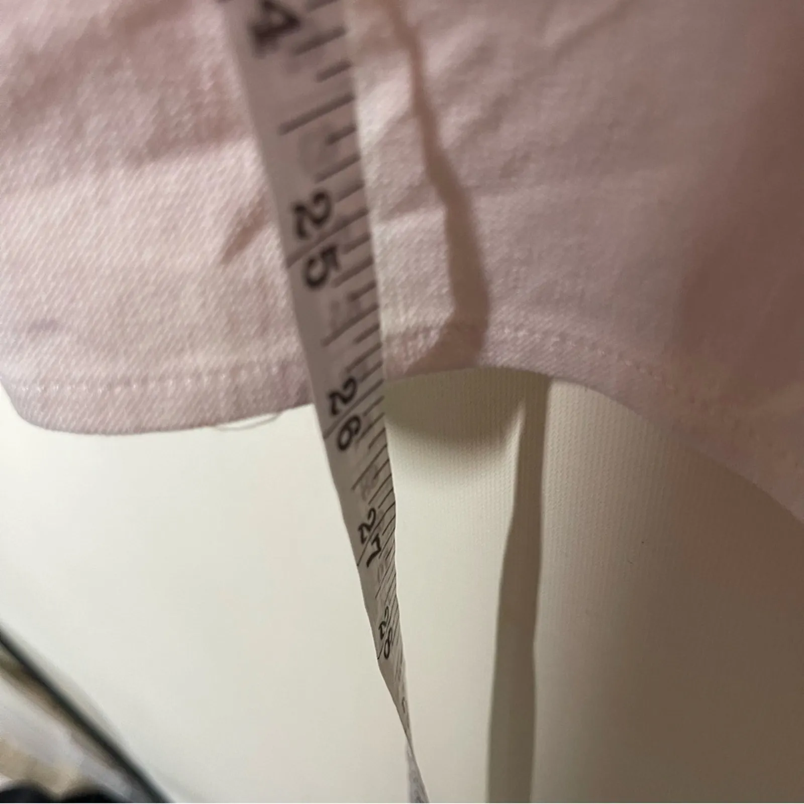 Veronica Beard off white washed stone stretchy cropped pants sz 12 - Image 5