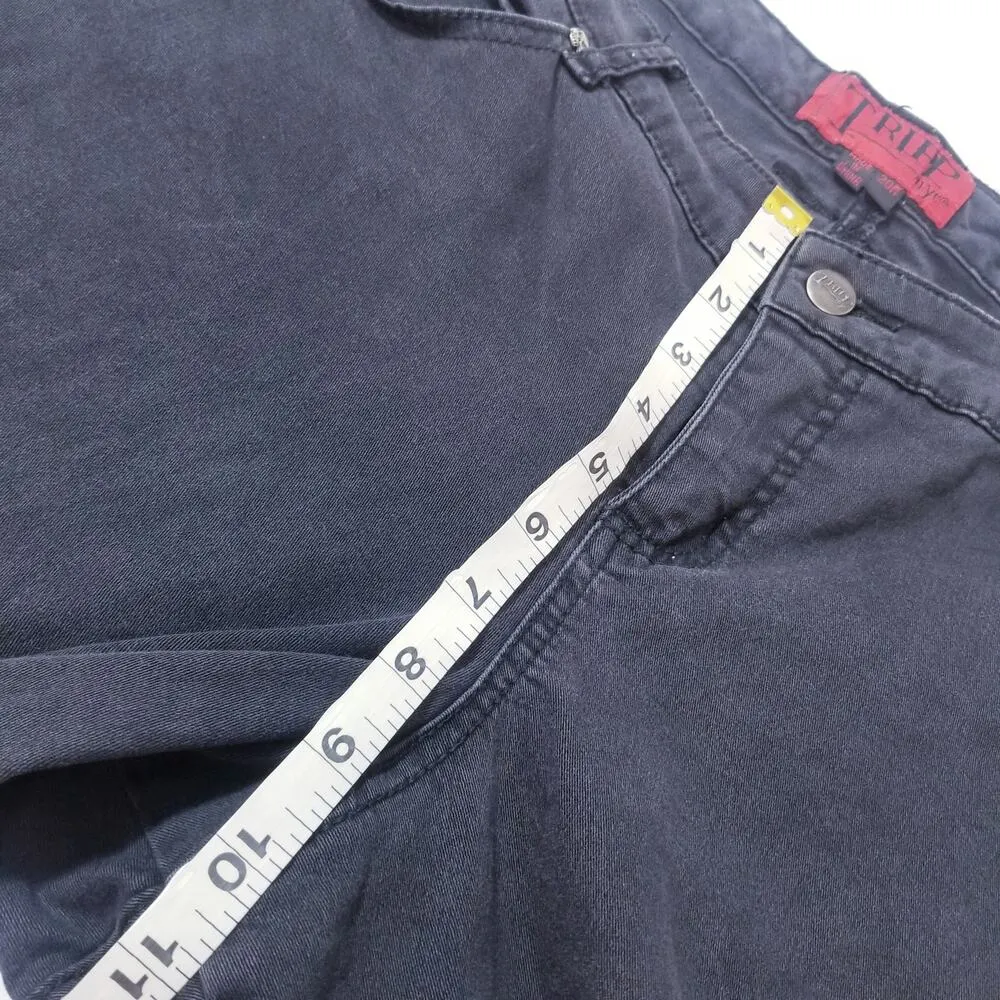 Tripp NYC Skull Studded Mid Rise Skinny Black Jeans - Image 7