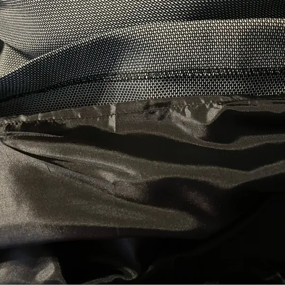 Studio 1 Knee Length Dress Womens Size 10 Bow‎ Tie Holiday Party Black White - Image 9