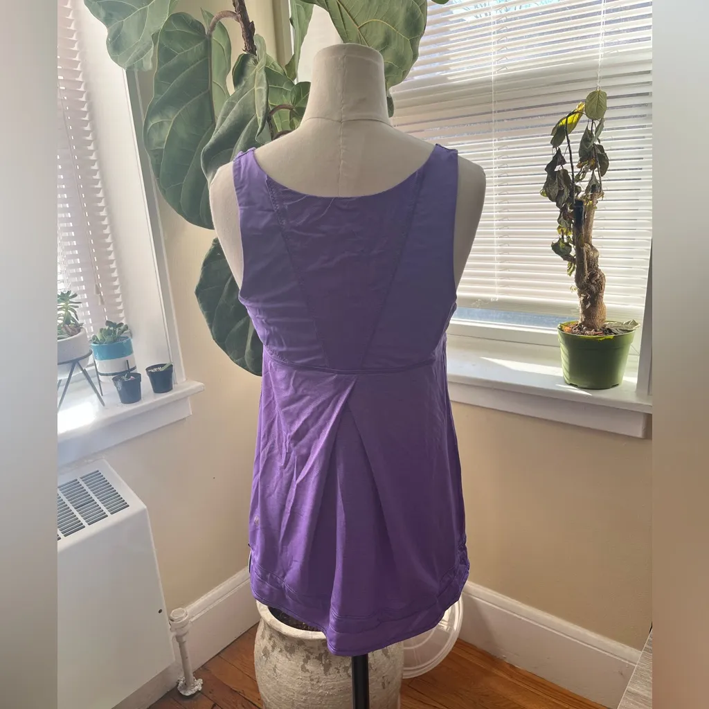 Lululemon run: Ta Ta topper athletic tank top in color power purple - Image 4