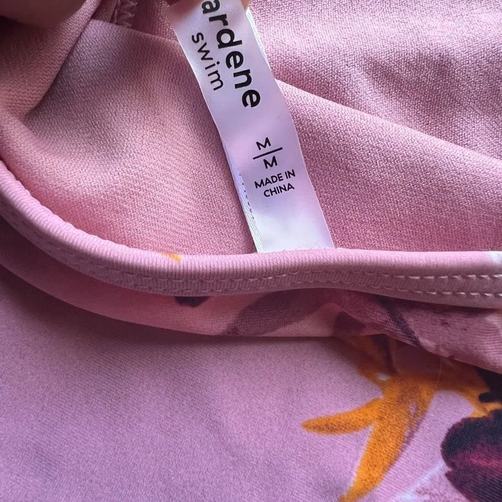 3/$20 NWT Floral Tropical Bikini Bottoms Size M Dusty Rose Brand New Ardene $16 Pink Size M - Image 7