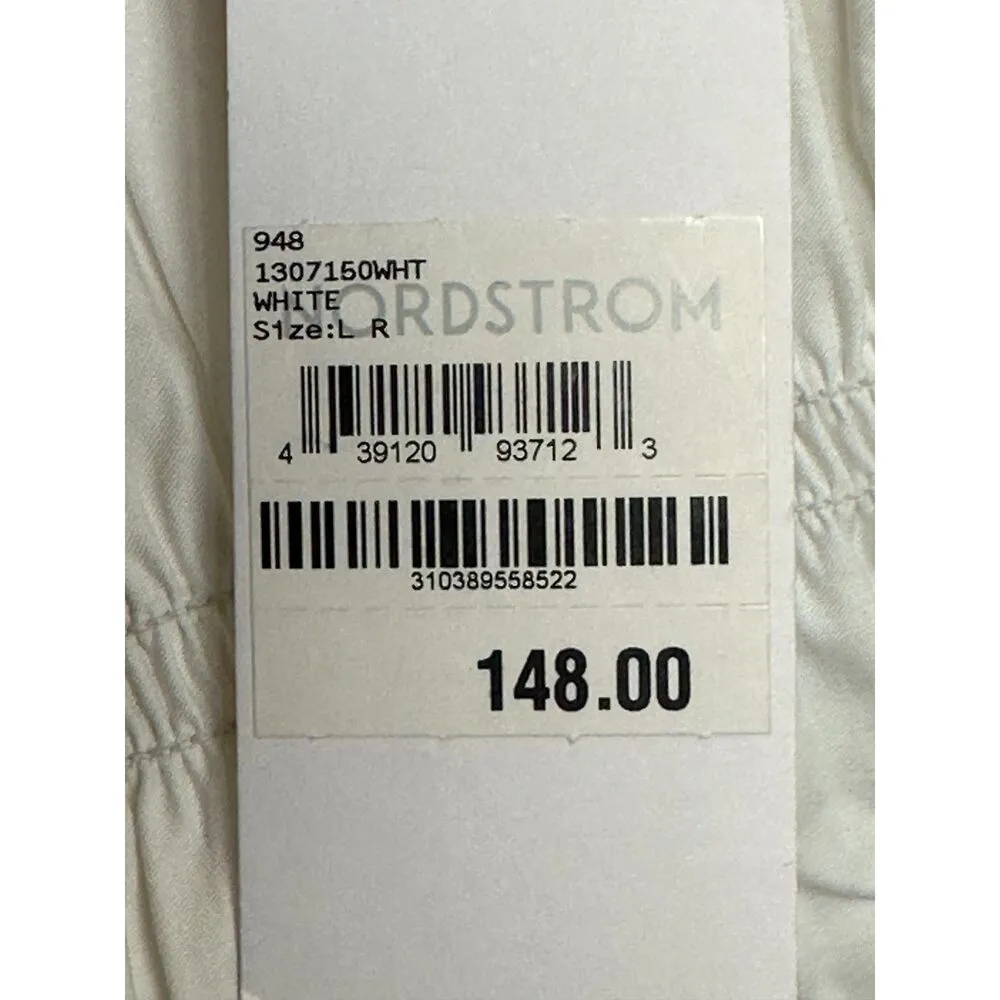 Reformation Women's 1307150WHT Size L White Vineyard Top Ruffle Details NWT - Image 4