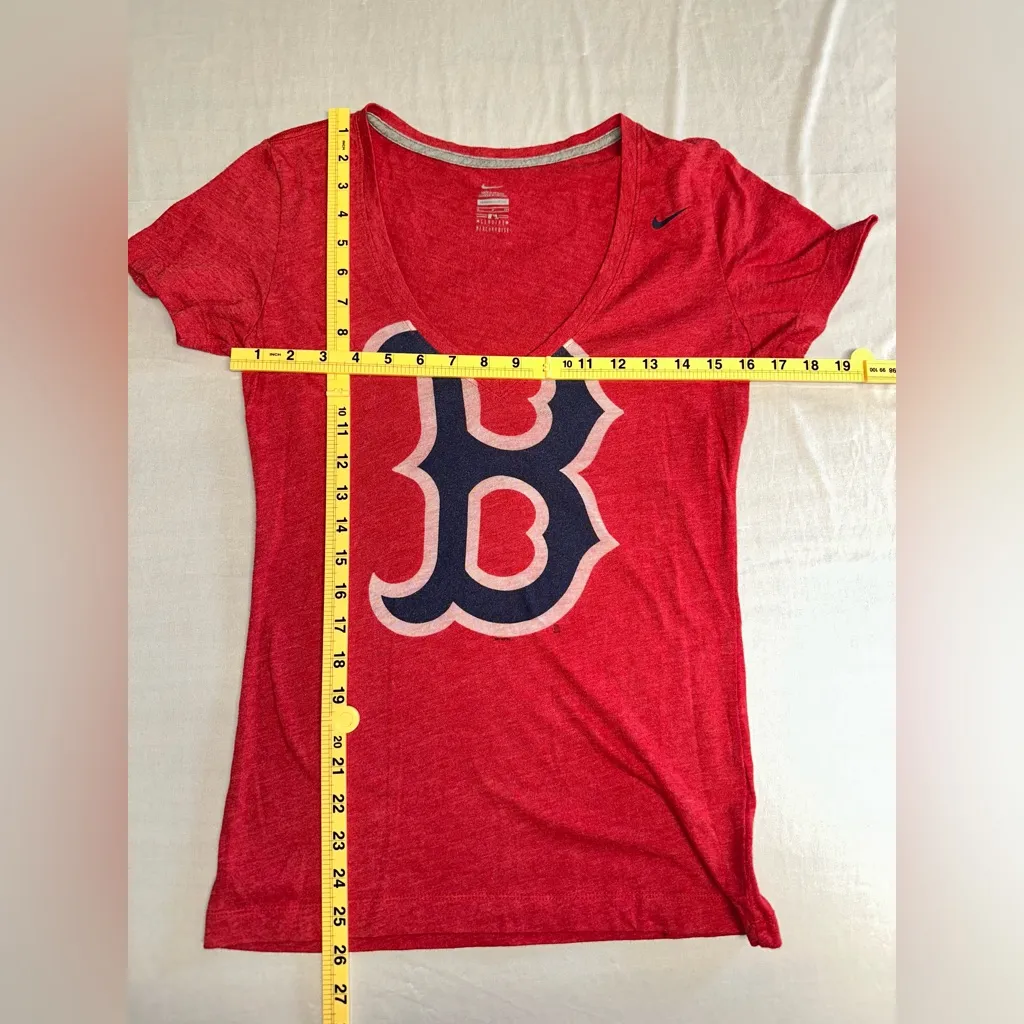 NIKE • MLB Boston Red Sox Baseball Ladies Tee Size S 2012 - Image 6