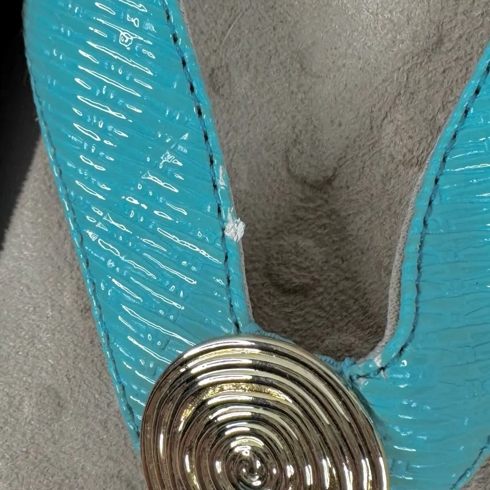 Vionic Teal Hilda Thong Sandals - Image 5