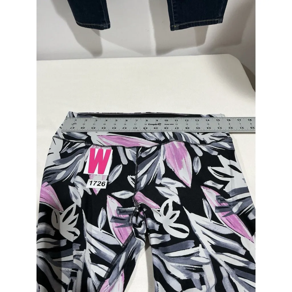 Womans Calvin Klein Performance Capri Active Pants Multi Color Xxl - Image 4