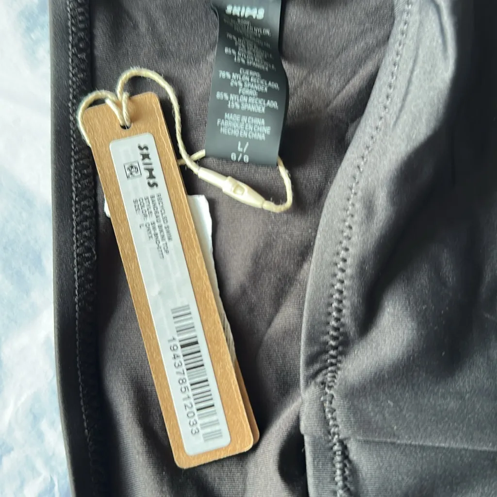 Skims Swim Bikini Set bandeau bikini top size L” and mid waist bottom size “XL”‎ - Image 7