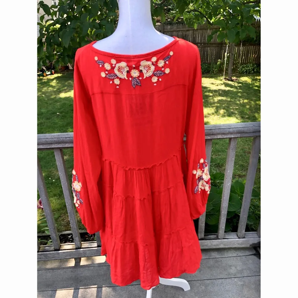 Free People Spell On You Embroidered Mini Dress - Image 7