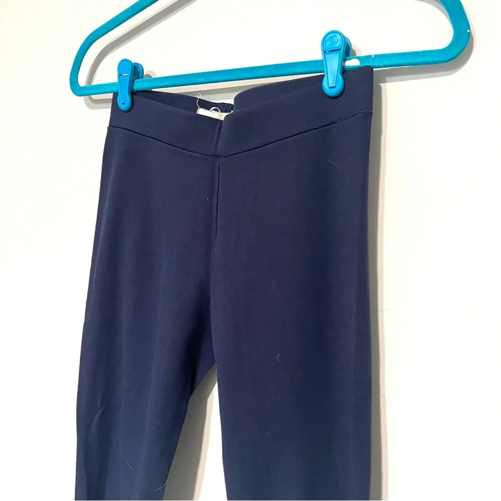 Max Studio Weekend Navy Blue Cropped Leggings Pants Size XS - Image 6