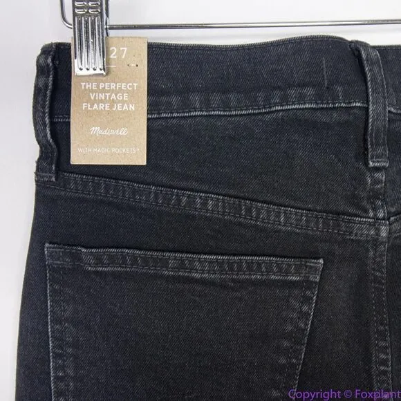 NEW Madewell‎ The Perfect Vintage Flare Jean in Sherborn Wash, 27 - Image 13