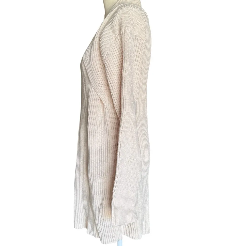 #80 NWT Free People Alba Sweater Tunic in Power Sand - Image 5