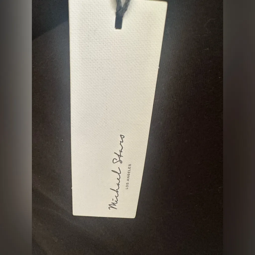 Michael Stars Cross Front Mini Skirt. - Image 9