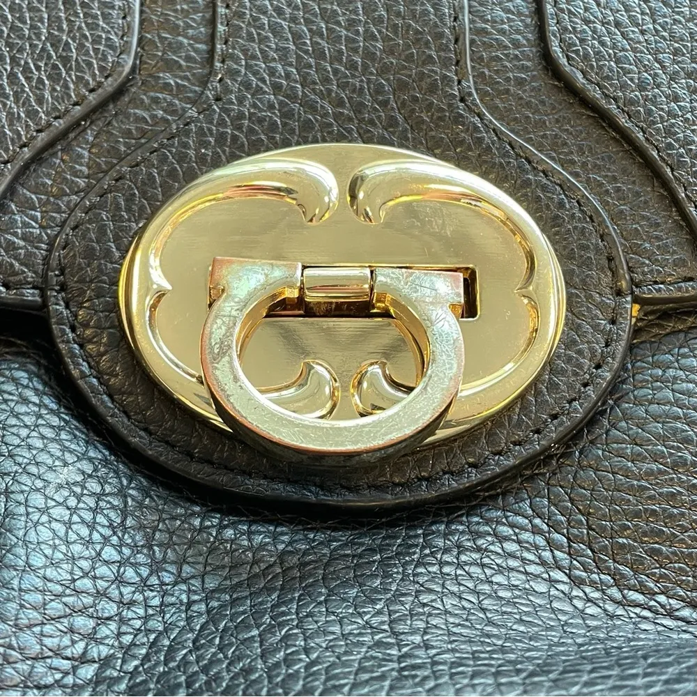 Emma Fox Purse Black Genuine Leather Saddle Bag Preppy Handbag Shoulder Bag - Image 10