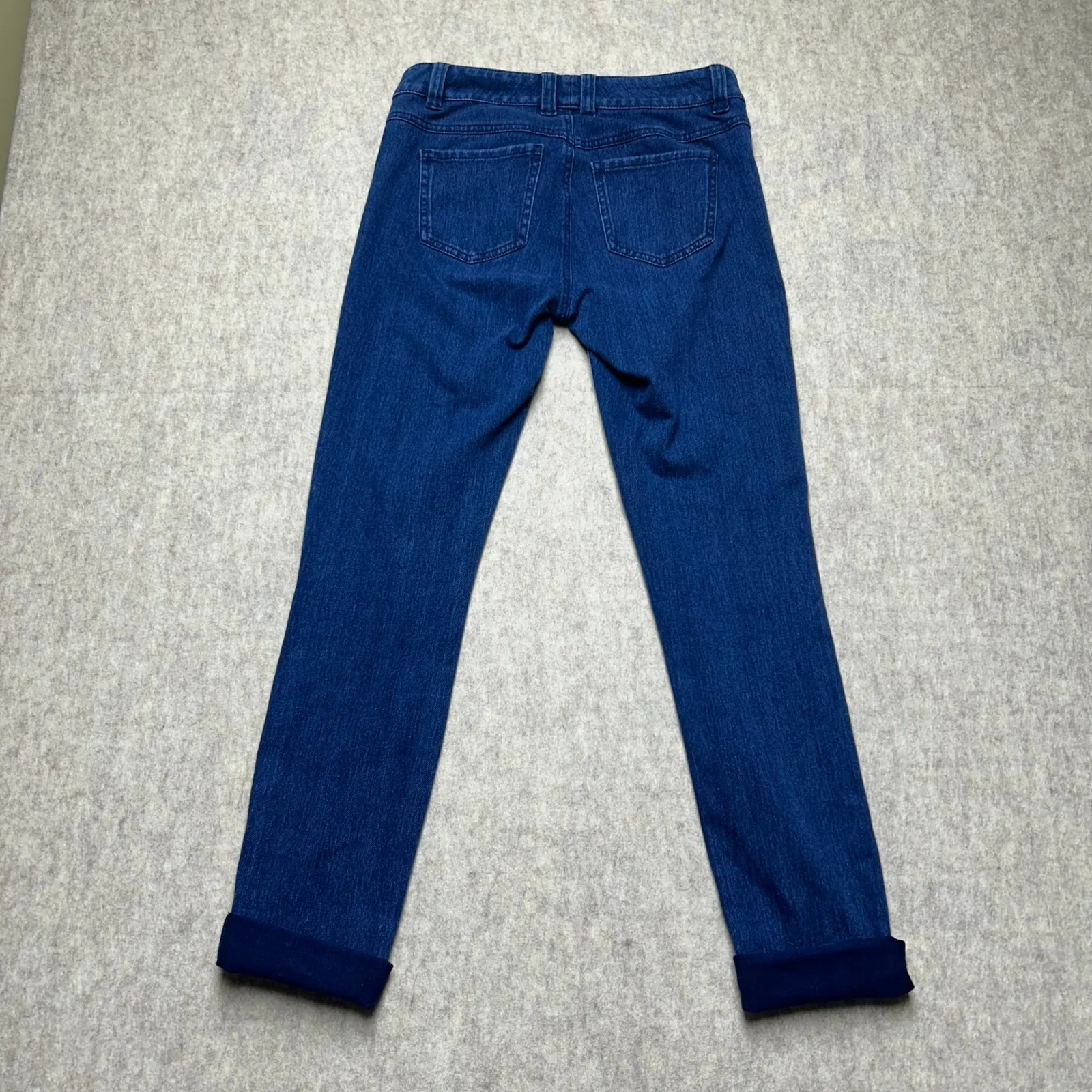 Cabi Jeans #886 Women's‎ Size 4 Dark Wash Denim Skinny Leg Mid Rise - Image 4