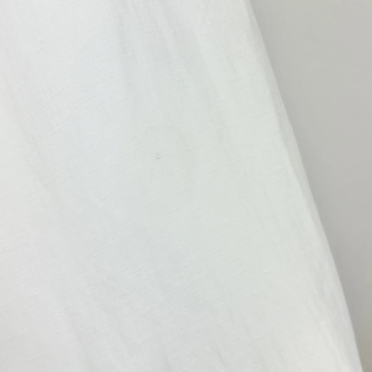 Madewell One Shoulder Midi Dress Linen Blend Lighthouse Minimalist US 6 NWT - Image 14