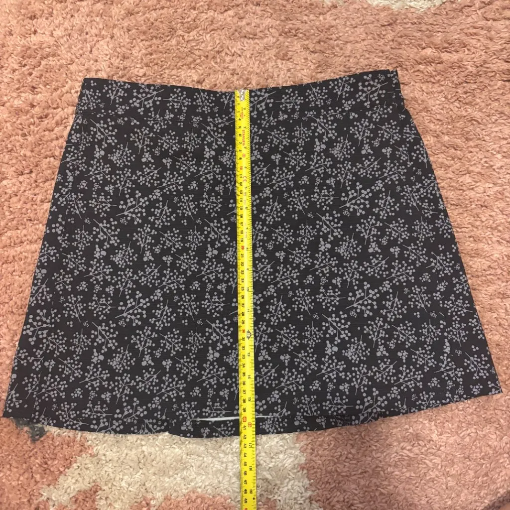 Rip Skirt Hawaii Wrap Womens Sz M Black Gray Swim Cover Boho Cute Beach Length 2 Size M - Image 7