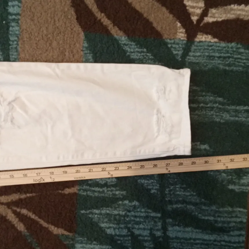 Pistola Presley High Rise Relaxed Roller Super Distressed Front Womens 28 - Image 12