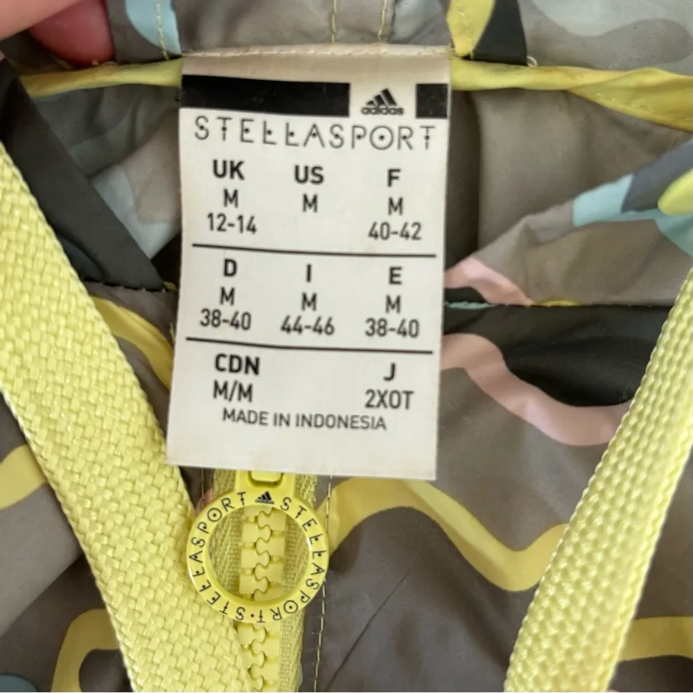 adidas stella mccartney camo camouflage hooded jacket - Image 6