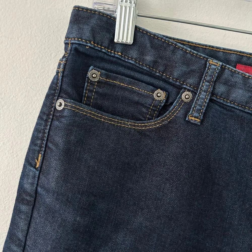 Banana Republic Women's Dark Wash Boot Cut Denim Jeans 28 6 - Image 3