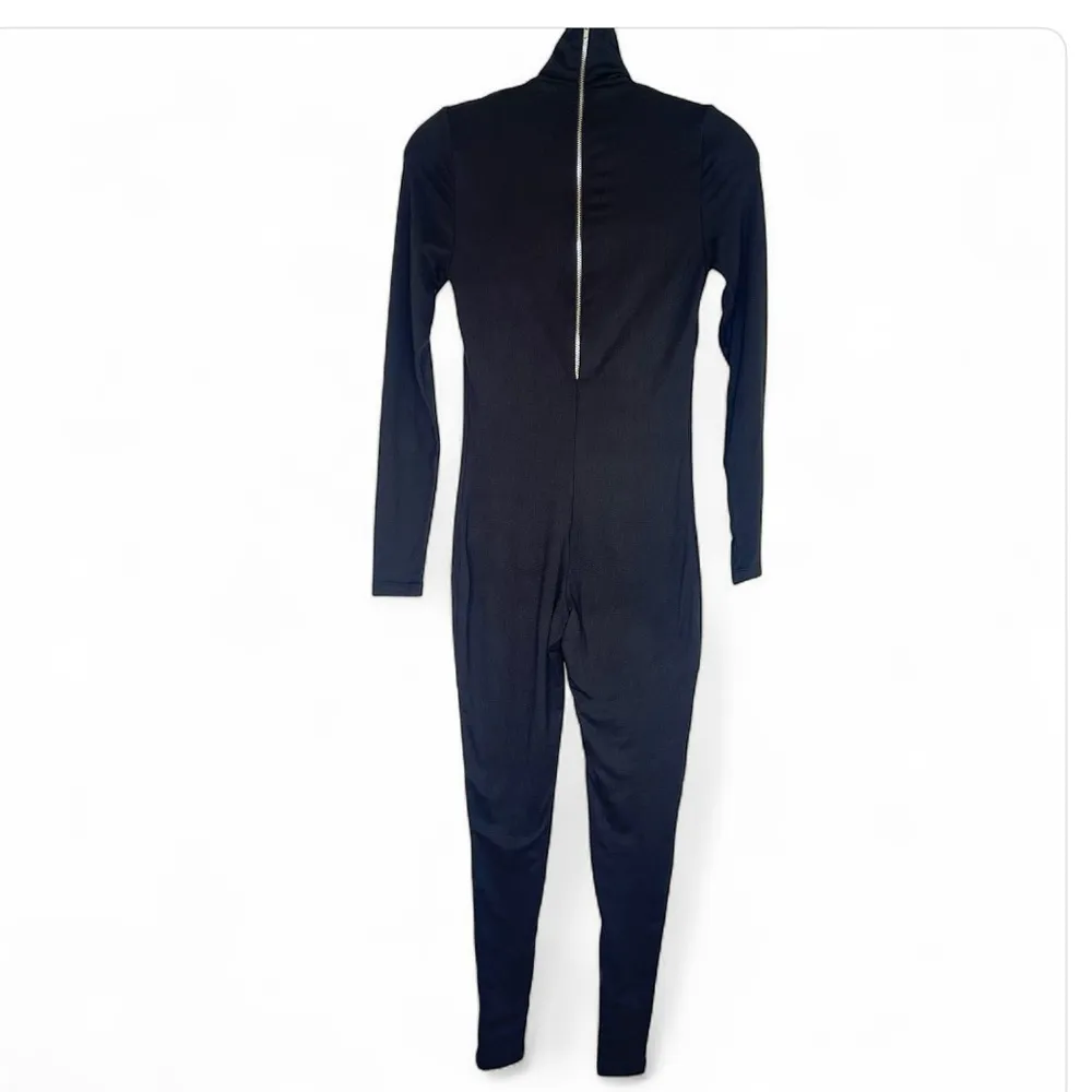 Bumpsuit The Penelope Maternity Unitard Stretch Jersey Jumpsuit Maternity Sz XS Black - Image 4