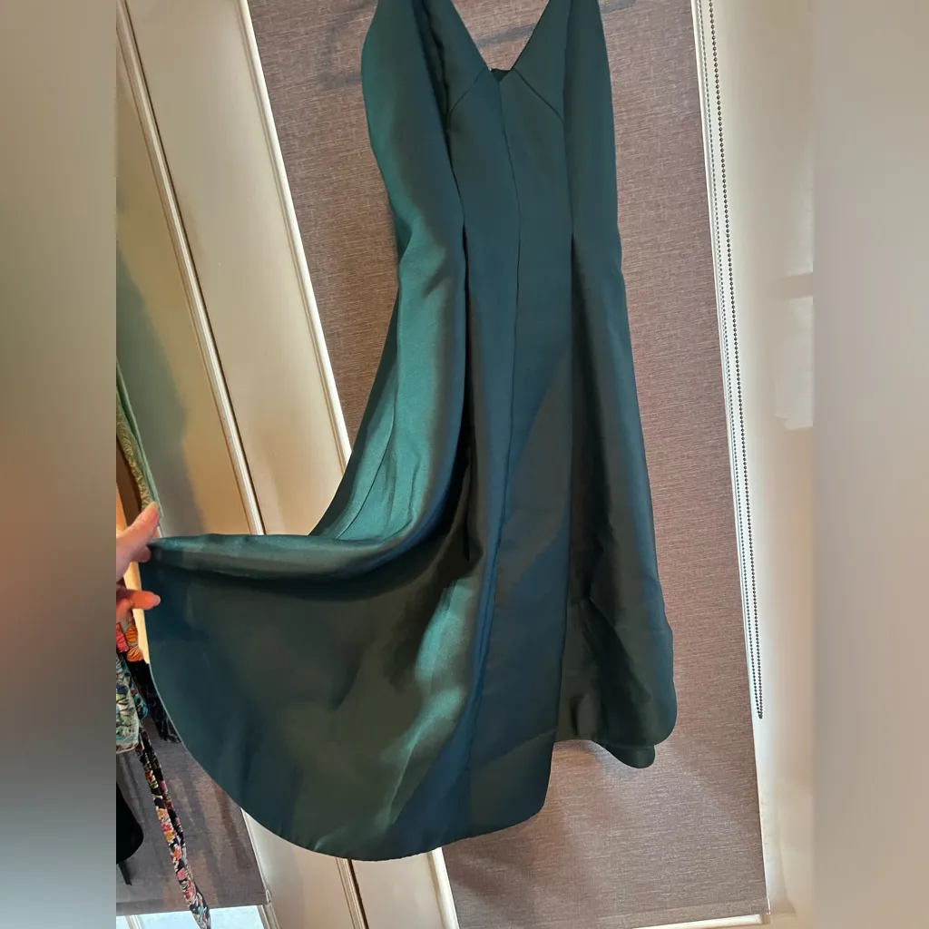 Emerald Green Million Bucks Dress Size M - Image 6