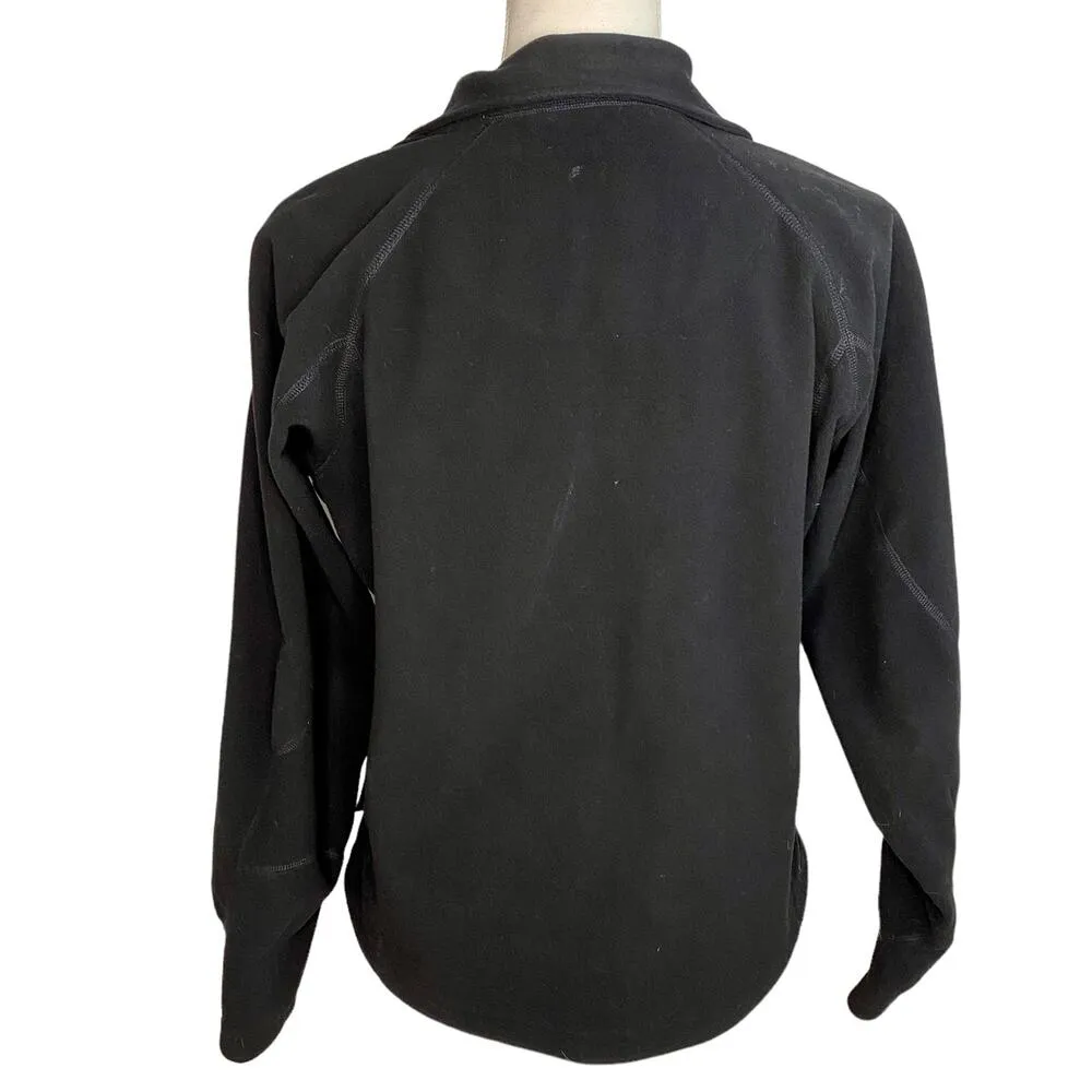 Harley Davidson Riding Jacket Fleece Wind Stopper Black Coat Women's Size Small - Image 4