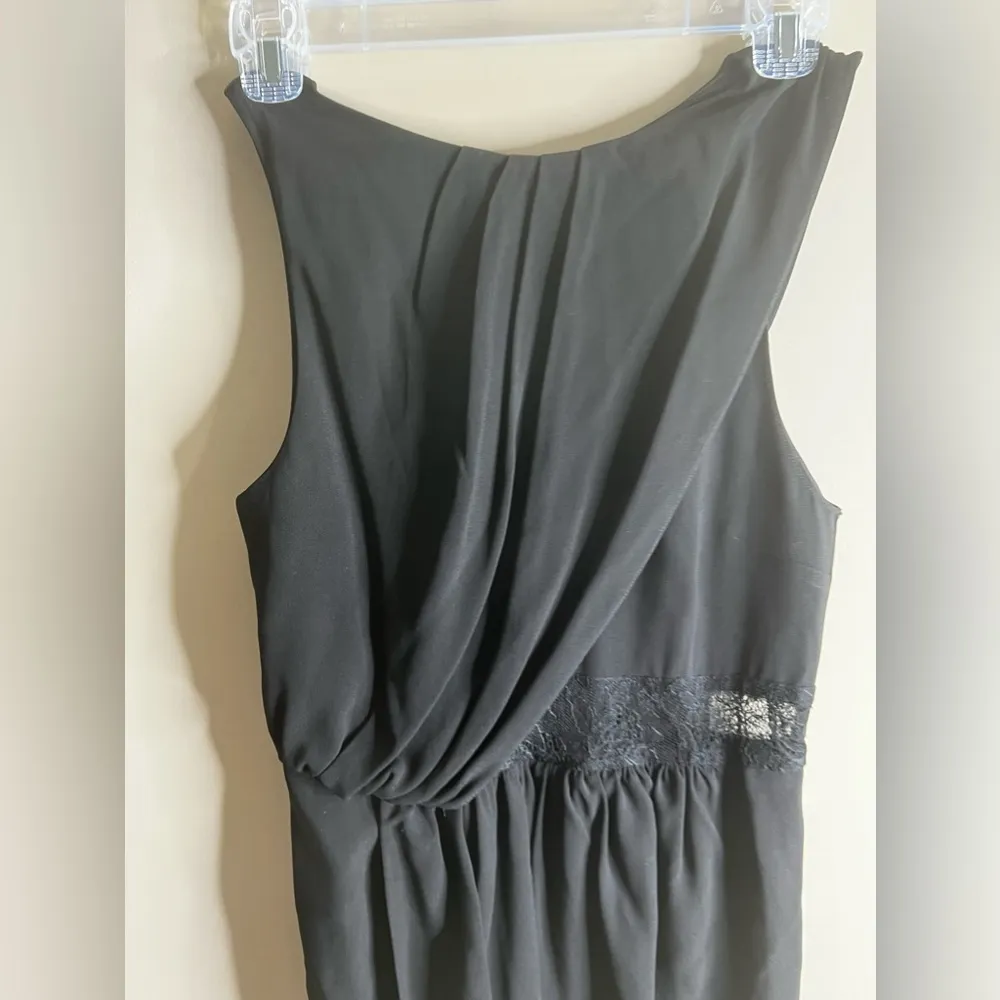 Rebecca minkoff little black dress lace waist size small - Image 4